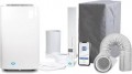Prem-i-air 4-in-1, 12,000 Btu Portable Air Conditioner, with Remote, WiFi & Dust Cover, White