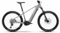 2025 Haibike Alltrack 7 Electric Hardtail Mountain Bike In Urban Grey & White Gloss