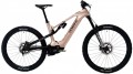 2025 Haibike AllMtn CF11 TRN/IQ Electric Full Suspension Bike With Pinion E1.12 MGU & Belt Drive In Moab Rock & Black Ink Gloss