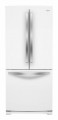 Whirlpool - 19.6 Cu. Ft. French Door Refrigerator - White Ice