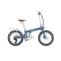 Eovolt Afternoon 20in Wheel Origins Vintage Folding Electric Bike – Blue