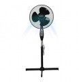 FTOTHH Air Circulator Desk Fan, 20 dB Quiet Electric Cooling Fan for Bedrooms, Energy Efficient, Turbo Oscillating with Remote Control, 12H Timer, Touch Panel, 12 Speed for Home Office UK
