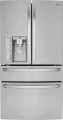 LG - 29.9 Cu. Ft. 4-Door French Door Refrigerator with Thru-the-Door Ice and Water - Stainless Steel