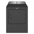Maytag - 7.0 Cu. Ft. Gas Dryer with Steam and Pet Pro System - Volcano Black