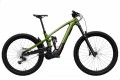 2026 Trek Slash+ 9.7 High Pivot Electric Full Suspension Mountain Bike In Gloss Chameleon Green & Matte Dark Web