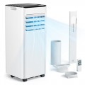 Portable Air Conditioner 9000 BTU, 4 in 1 Energy Efficient Cooling and Dehumidifier, Quiet Operation, Digital Display, Window Kit, 24 Hour Timer, Up to 215 sq.ft UK