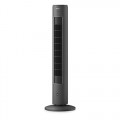 Philips  Oscillating Tower Fan 5000 Series, 105 cm slim design, Remote control, Timer, 3 Speeds, 3 Modes, 40W, Powerful Yet Quiet Airflow, Suitable For Aromatherapy, Dark Grey (CX5535/11) UK