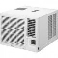 LG - 330 sq. ft. 7,600 BTU 115-Volt Window Air Conditioner with Cool, Heat and Wi-Fi Control - White