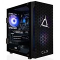 CLX - SET Gaming Desktop - Intel Core i3 10100F - 8GB Memory - Radeon RX 6500 XT - 500GB M.2 NVMe SSD - Black