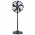 Air Pro 16″ Pedestal Fan Adjustable Height Metal Standing Fan Wide-Angled Oscillation With Powerful Airflow For Instant Cooling 4 Speeds Compact with Quiet Operation to use at Home Office or Bedroom UK