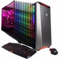 CyberPowerPC - Gamer Panzer Desktop - Intel Core i5-7600K - 8GB Memory - AMD Radeon RX 580 - 2TB Hard Drive - Gray