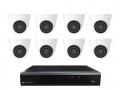 Gamut 2MP HD-TVI 8 Turret Camera CCTV System UK