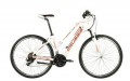 Crussis e-Cross Lady 1.6-S Hybrid Electric Bike, 17.5Ah, 28″ Wheel, 21 Speed – White/Orange
