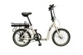 Batribike Trip 20″ Ultra Low-Step Folding Electric Bike – White Shadow