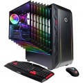 CyberPowerPC - Gaming Desktop - AMD Ryzen 5 1400 - 8GB Memory - AMD Radeon RX 560 - 256GB Solid State Drive - Black