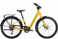 Trek Verve+ 1 LT Lowstep Electric Bike With Rear Hub Motor In Baja Yellow