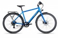 EBCO Urban 2R Electric Bike Crossbar Frame In Peacock Blue