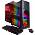 CyberPowerPC - Gamer Xtreme Desktop - Intel Core i5-7600K - 8GB Memory - AMD Radeon RX 580 - 120GB Solid State Drive + 1TB Hard Drive - Black