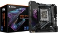 GIGABYTE Z890I AORUS ULTRA Motherboard - Supports Intel Core Ultra (Series 2) CPUs, 8+1+2 phases VRM, up to 8800MHz DDR5 (OC), 1xPCIe 5.0 + 1xPCIe 4.0, Wi-Fi 7, 2.5GbE LAN, Thunderbolt 4