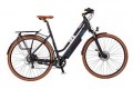 Batribike Vista-S Step Through Trekking Electric Bike, 28″ Wheel, Front Suspension – Black/Brown