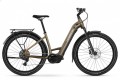 2025 Haibike Trekking 6.5 Low Electric Bike In Toffee, Sand & Silver Gloss