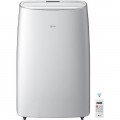 LG - 501 Sq. Ft. Smart Portable Air Conditioner - White