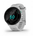 Garmin - Forerunner 55 Smartwatch 26mm Fiber-Reinforced Polymer - Whitestone