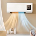 Wall Mounted Mini Air Conditioner with Remote, Portable Cooling for Bedroom, Living Room and Office, Space Saving Design, L55 W24 H12 cm, Energy Efficient UK