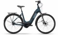 2025 Motus Tour Ltd Low-Step Electric Bike With Hub Gears In Pendulum Blue & Spruce