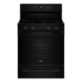 Whirlpool - 5.3 Cu. Ft. Freestanding Single Electric Range with Steam Air Fry and Air Baking - Black