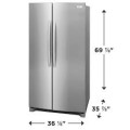 Frigidaire - 26.0 Cu. Ft. 36