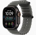 Apple Watch Ultra 4 (GPS + Cellular) 49mm Titanium Case with Translucent Black Ocean Band - Black - (2026) UK
