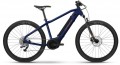 Haibike AllTrack 4 500Wh 27.5 Electric Mountain Bike In Cool Blue Leather Gloss