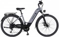 Dawes Spire 2.0 Low Step Electric Bike With Hub Motor In Matt Grey & Black