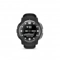 Garmin - Instinct Crossover 45mm Smartwatch Fiber-reinforced Polymer - Black