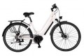 Batribike Gamma-S Step Through Hybrid Electric Bike, 28″ Wheel – White