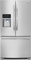 Frigidaire - Gallery 22.6 Cu. Ft. Frost-Free Counter Depth French Door Refrigerator with Thru-the-Door Ice and Water - Stainless-Steel