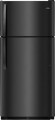 Frigidaire - 18.1 Cu. Ft. Top-Freezer Refrigerator - Black