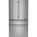 Café - 23.2 Cu. Ft. 4-Door French Door Counter-Depth Smart Refrigerator with Dual Dispense AutoFill Pitcher - Stainless Steel