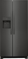 Frigidaire - 22.3 Cu. Ft. Side-by-Side Refrigerator - Black stainless steel