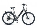 Ampere Deluxe 700c Step Through Hybrid Electric Bike – Grey