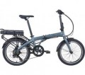 FALCON Falcon Compact Electric Folding Bike - Blue & Black