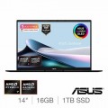 ASUS Zenbook Copilot+ PC, AMD Ryzen AI 7, 16GB RAM, 1TB SSD, 14 Inch OLED Laptop, UM3406GA-QD004W UK
