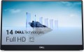 Dell P1424H 14 Inch Full HD (1920x1080) Portable Monitor, 60Hz, IPS, 6ms, 2x USB-C, 3 Year Warranty, Silver