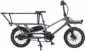 2025 Estarli eCargo Longtail 630Wh Or 720Wh Electric Cargo Bike With Belt Drive & Enviolo CVT Hub Gears In Thunder Grey