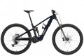 2026 Trek Fuel+ EX 5 Gen 2 Electric Full Suspension Mountain Bike In Trek Black & Purple Flip Splatter
