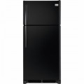 Frigidaire - Gallery Custom-Flex™ 18.3 Cu Ft. Top-Freezer Refrigerator - Ebony
