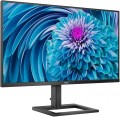 Philips 288E2UAE - 28 Inch 4K UHD Monitor, 60Hz, 4ms, IPS, Speakers, Height Adjust, USB Hub (3840 x 2160, 300 cd/m², HDMI/DP/USB 3.2)