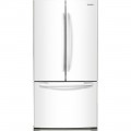 Samsung - 17.5 Cu. Ft. Counter Depth French Door Refrigerator White