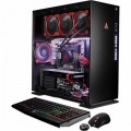 CybertronPC - CLX Desktop - Intel Core i7-6900K - 32GB Memory - NVIDIA GeForce GTX 1080 - 250GB Solid State Drive + 3TB Hard Drive - Red